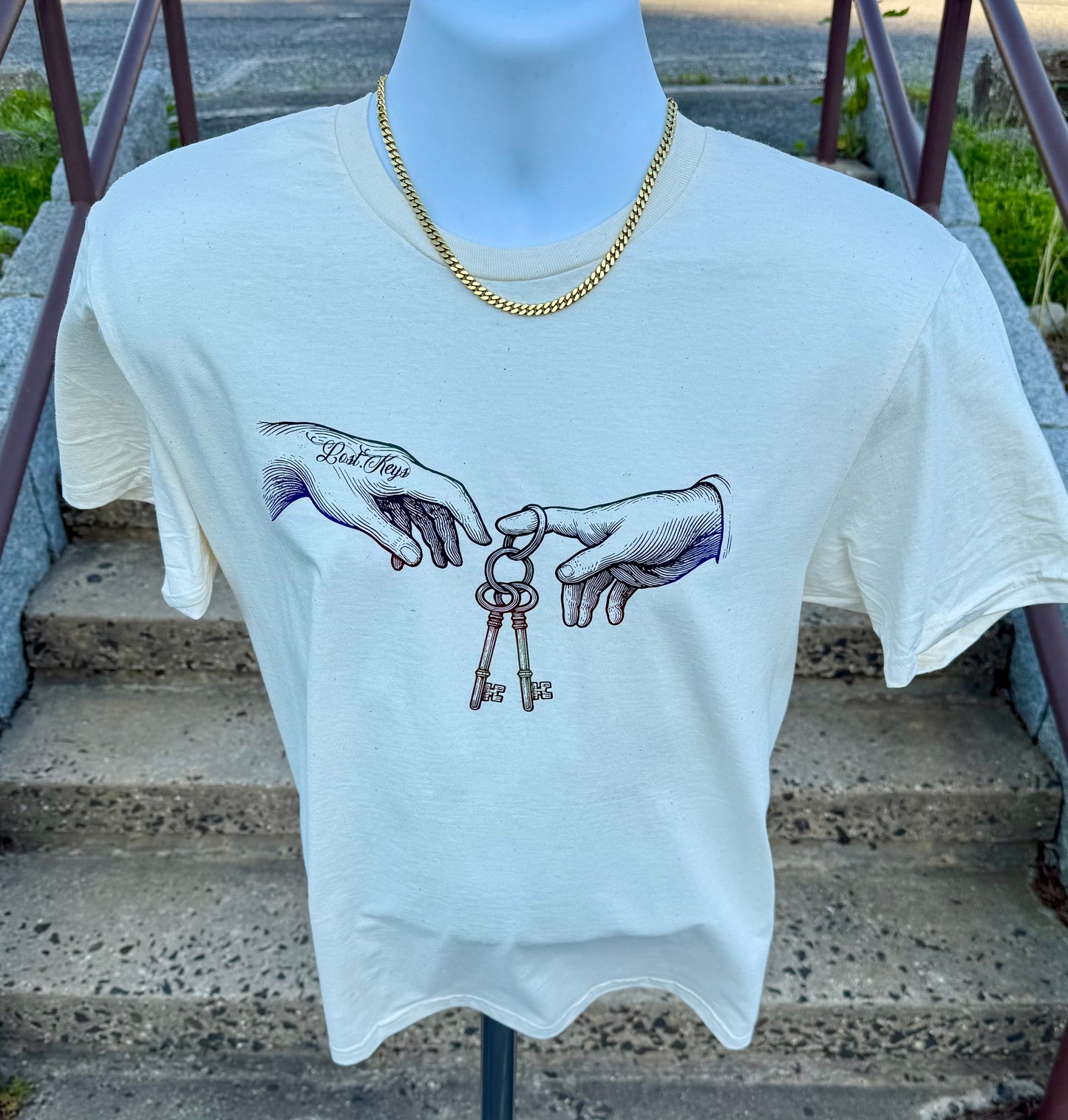 Lost & Found shirt- Natural color
