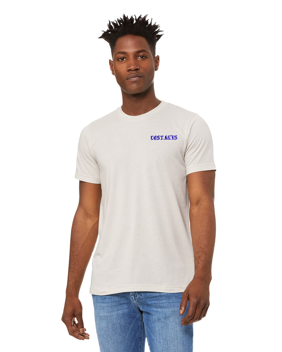 Lost.Keys Cement Blue Shirt
