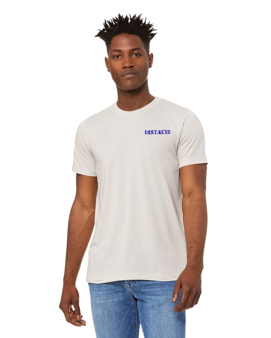 Lost.Keys Cement Blue Shirt